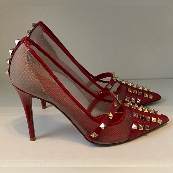 NWOB VALENTINO GARAVANI Rockstud Alcove Pump Heels Shoes - 36 - Picture 5 of 12